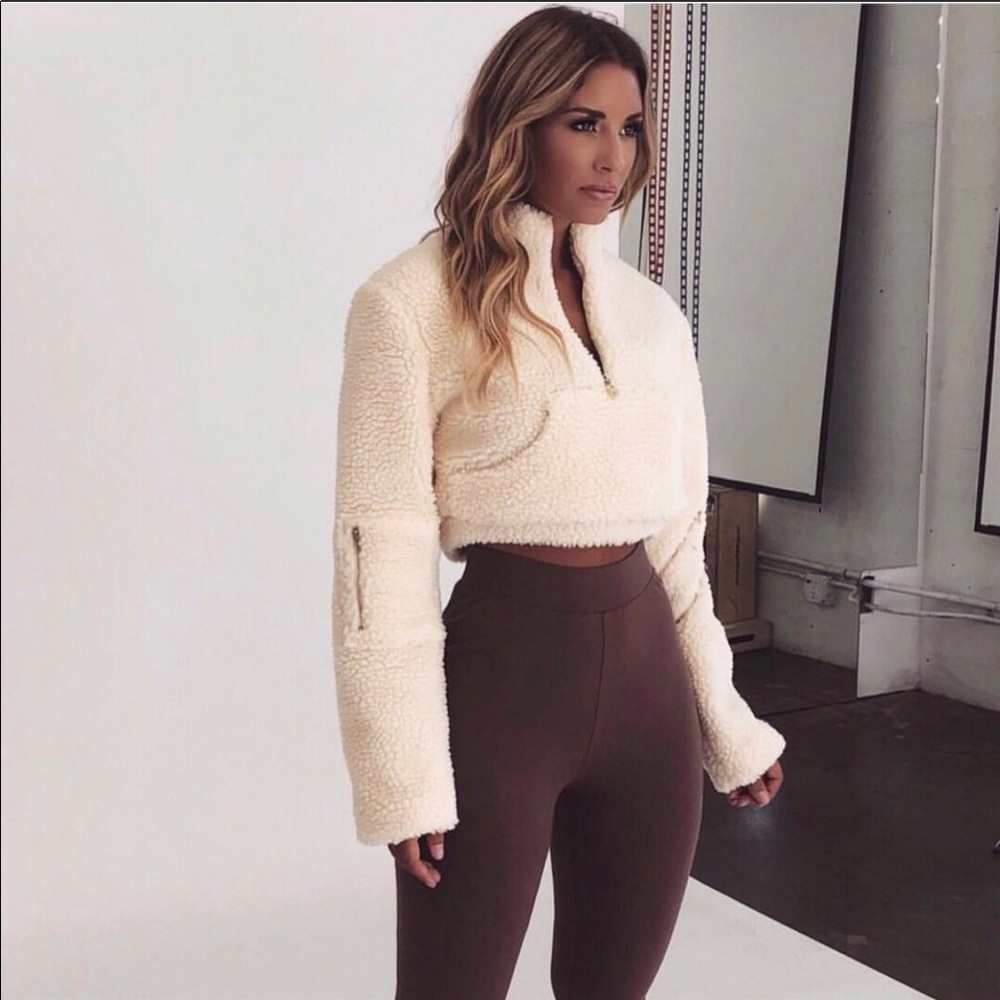 Meshki Cropped Sweater